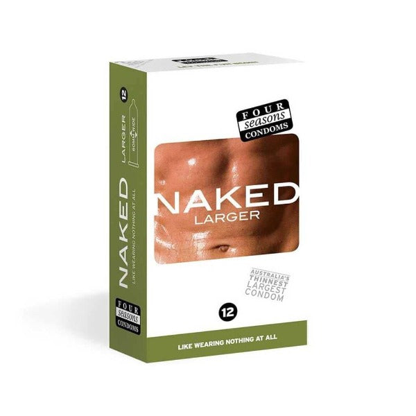 Four Seasons Naked Larger 12 Pack - Totally Adult