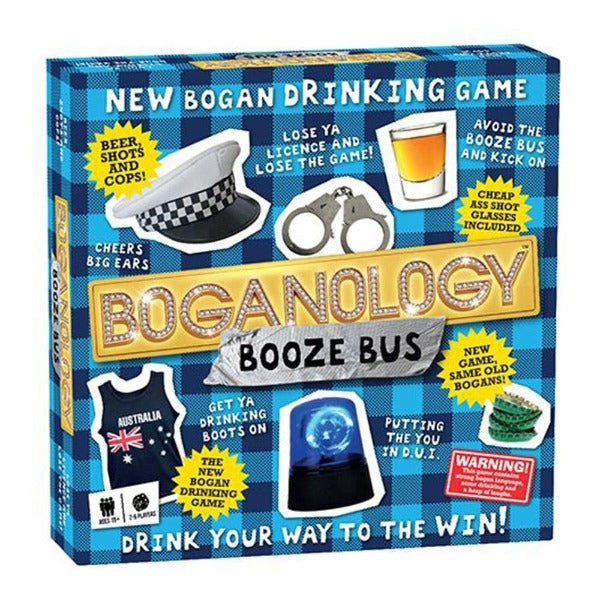 Boganology Booze Bus Boardgame - Totally Adult