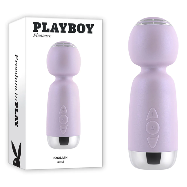 Playboy Pleasure Royal Mini Wand - Totally Adult