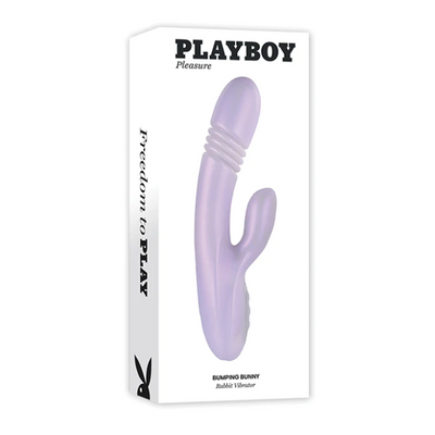 Playboy Pleasure Bumping Bunny Rabbit Vibrator - Totally Adult
