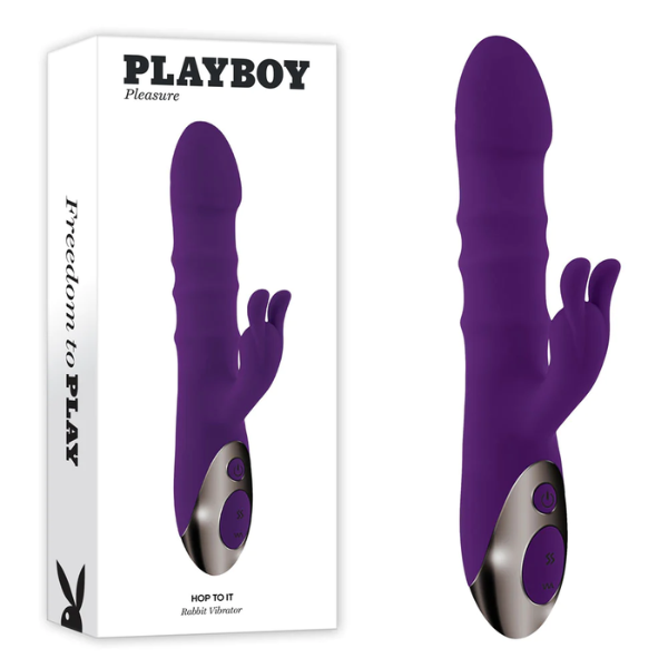 Playboy Pleasure Hop To It Rabbit Vibrator - Totally Adult