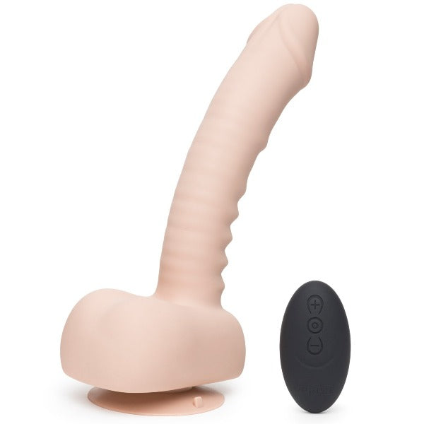 Uprize Remote Control Rising 8 Inch Vibrating Dildo - Totally Adult