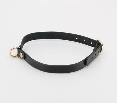Buckle Collar with Heart Clasp - Totally Adult