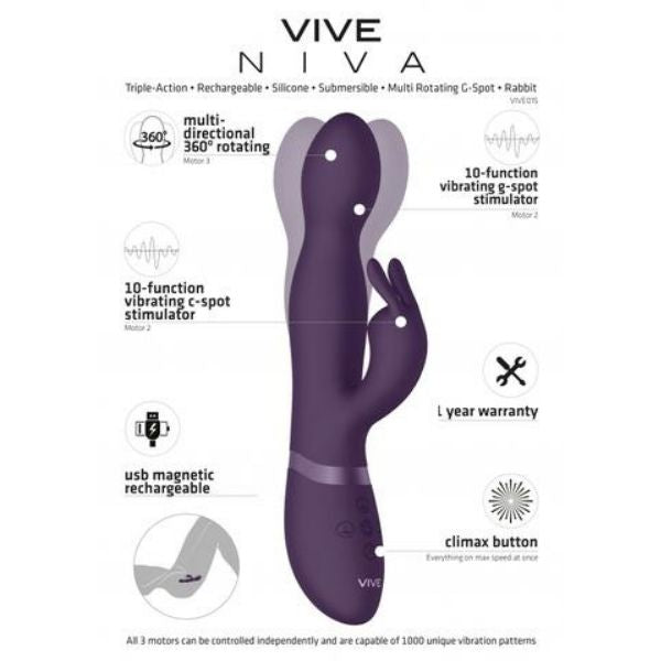 Vive Niva 360 degrees Rabbit - Totally Adult