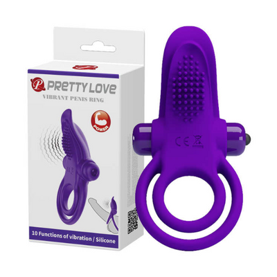 Pretty Love Vibrant Penis Ring - Totally Adult