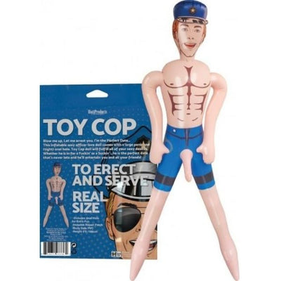 Toy Cop Blow Up Doll - Totally Adult