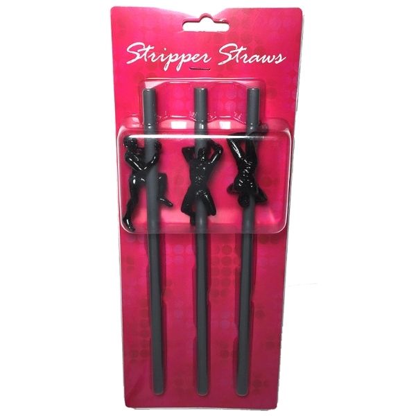 Stripper Straws Male - Totally Adult