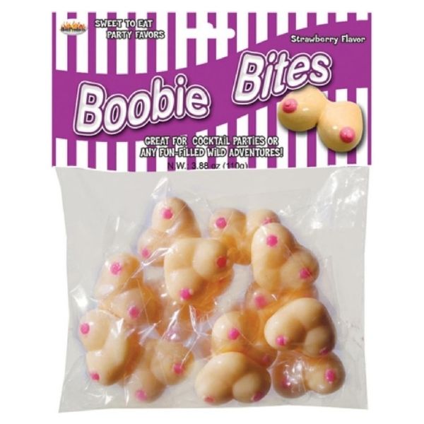 Boobie Bites Strawberry - Totally Adult