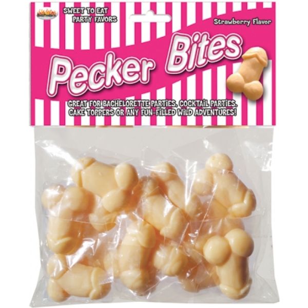 Pecker Bites Strawberry - Totally Adult