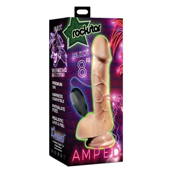 Rockstar Amped Buzz 8 Inch - Totally Adult