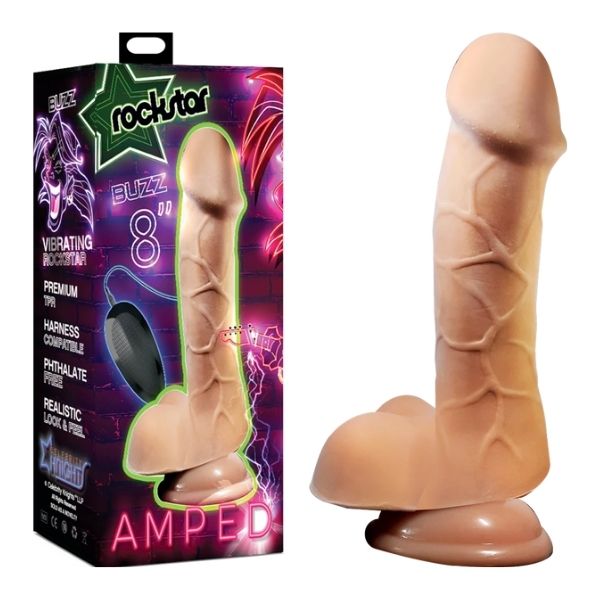 Rockstar Amped Buzz 8 Inch - Totally Adult