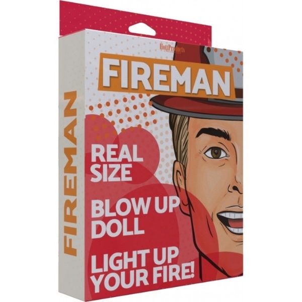 Fireman Blow Up Doll - Totally Adult
