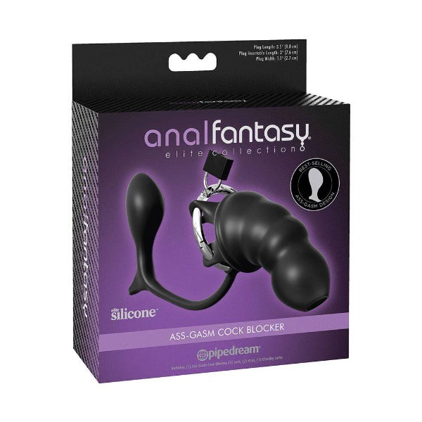 Anal Fantasy Ass-Gasm Cock Blocker - Totally Adult