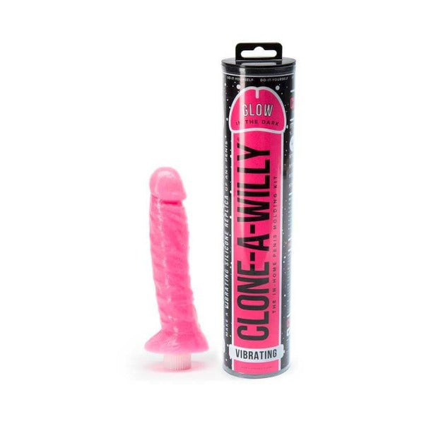 Clone A Willy Glow In The Dark Vibrating Dildo Kit - Totally Adult
