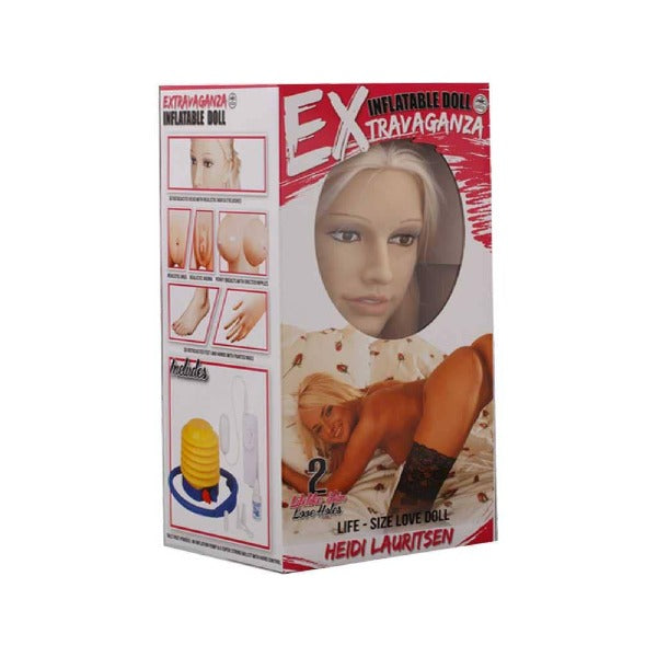 Extravaganza Inflatable Sex Doll Heidi - Totally Adult