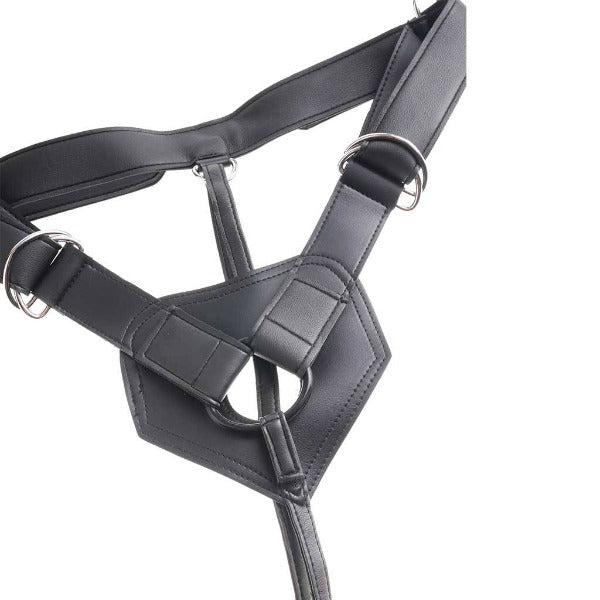 King Cock Strap On Harness With 8 Inch - Totally Adult