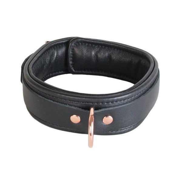 Padded Leather Collar - Totally Adult