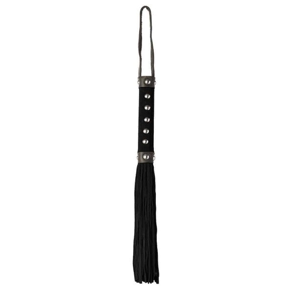 Suede Flogger with Studs - Totally Adult