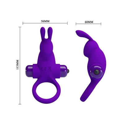 Pretty Love Vibrating Penis Ring I - Totally Adult