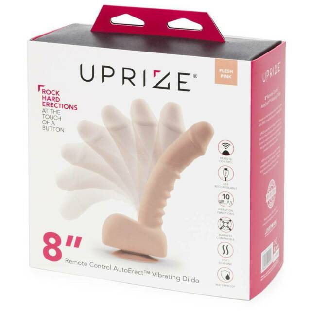 Uprize Remote Control Rising 8 Inch Vibrating Dildo - Totally Adult