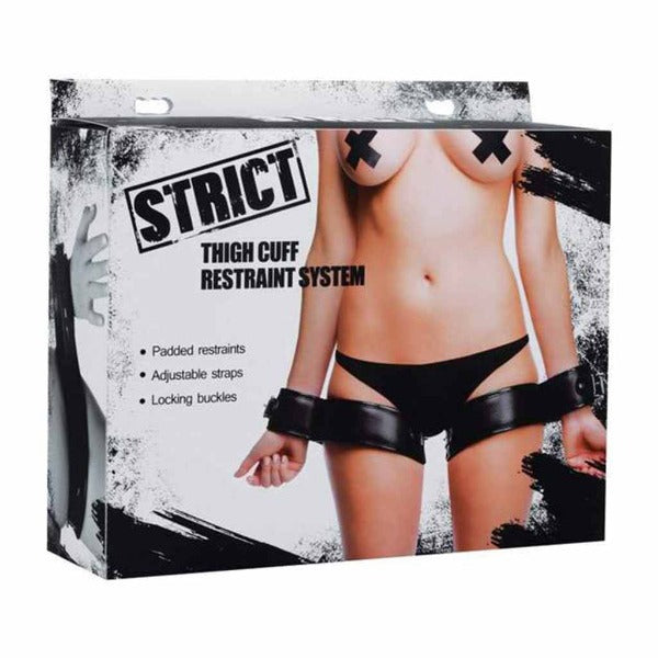 Strict Thigh Cuff Restraint System - Totally Adult
