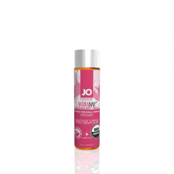 JO Organic Strawberry Fields Lubricant - Totally Adult