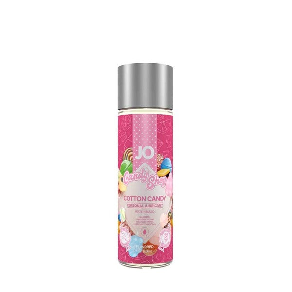 JO H2O Cotton Candy 2 Oz Lubricant - Totally Adult