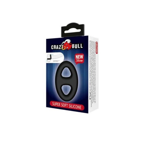 Crazy Bull Super Soft Cock and Ball Ring - Totally Adult