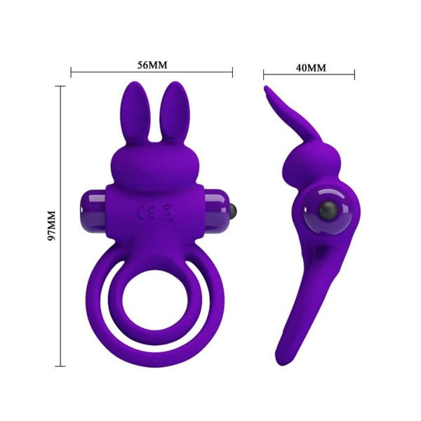 Pretty Love Vibrating Penis Ring III - Totally Adult