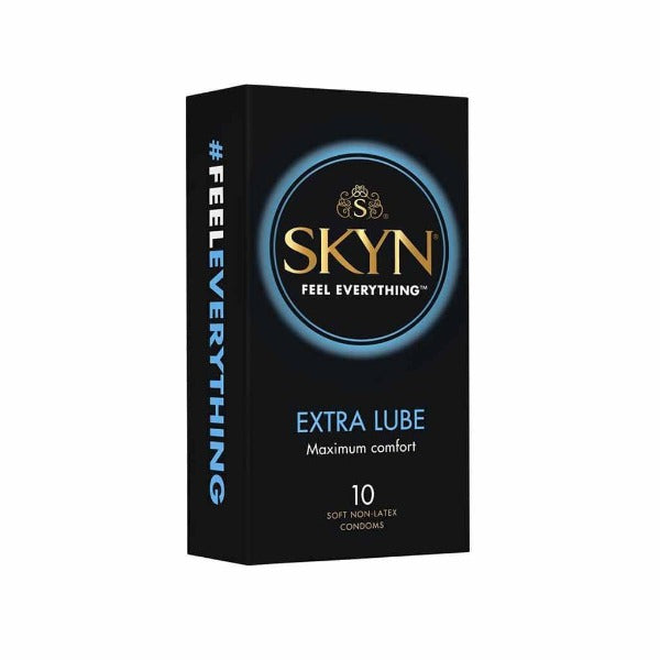 SKYN Extra Lube 10 Pack - Totally Adult