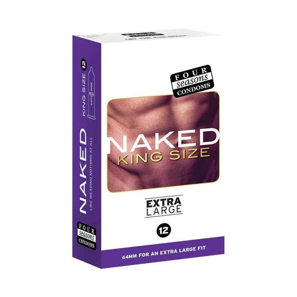Four Seasons Naked King Size 12 Pack - Totally Adult