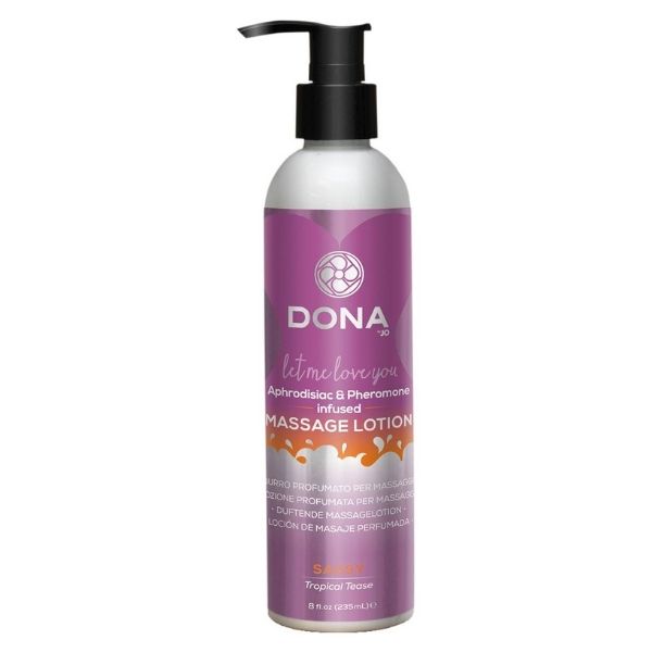 Dona Massage Lotion Tropical Tease - Totally Adult